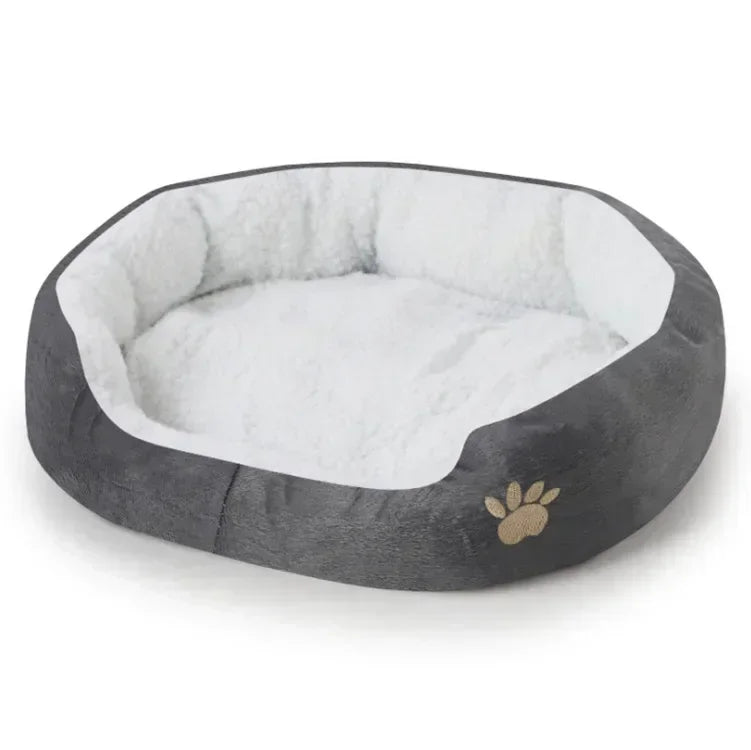 Dog Beds for Large Dogs Cashmere Warming Pet Dog Bed Sofa Lounger Cat Nest Baskets Plush Kennel Bed Comfortable Pet Supplies
