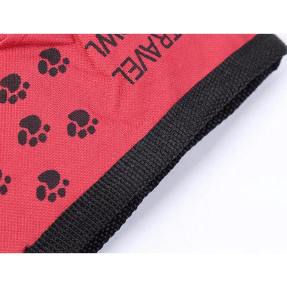 2 In 1 Pet Travel Portable Foldable Water Bowl