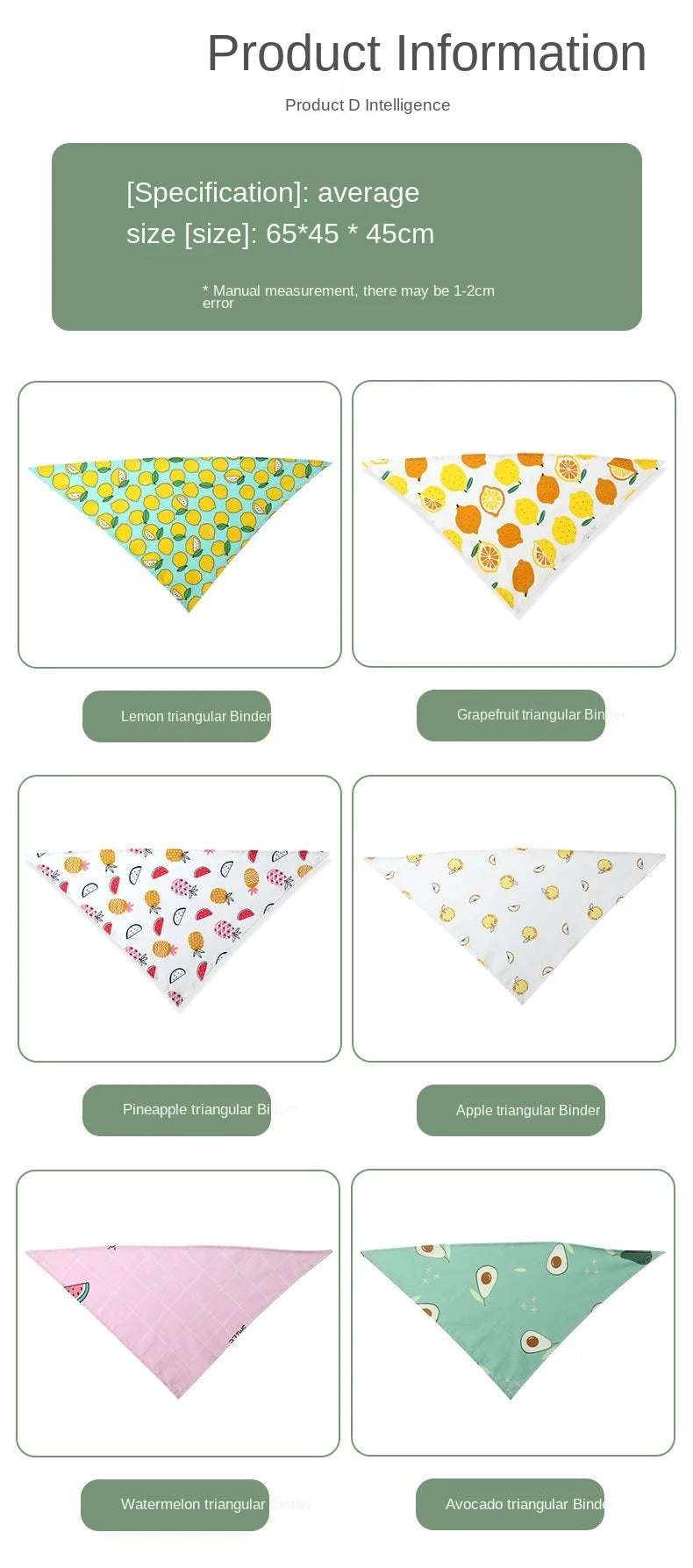 Dog and cat cute bandana