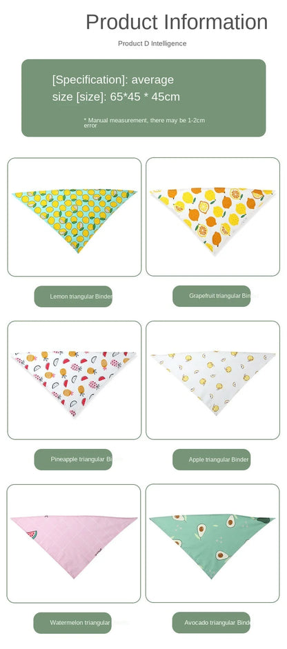 Dog and cat cute bandana