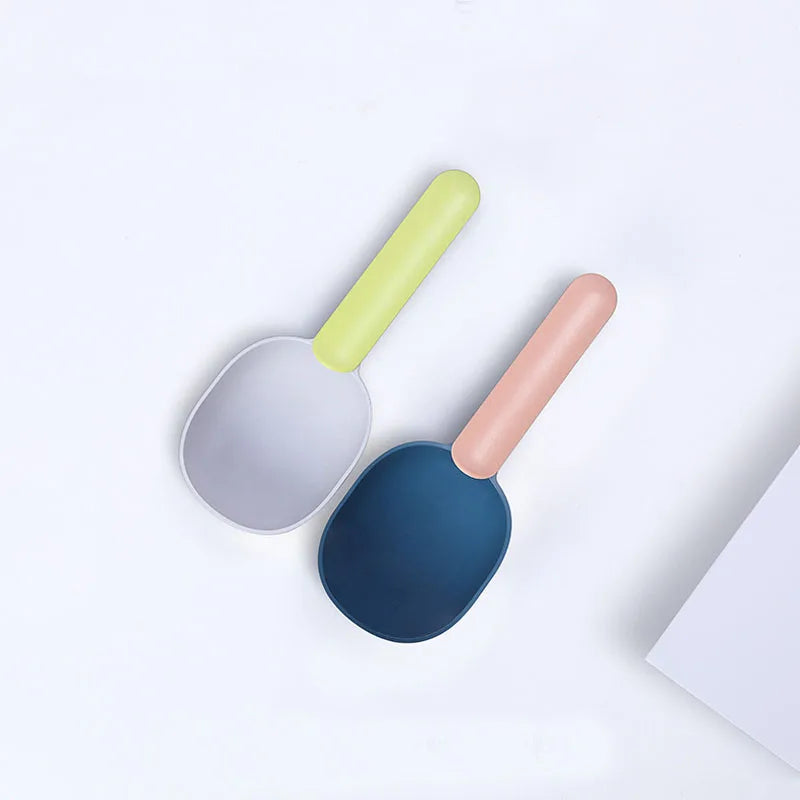 Feeding Spoon, Food Shovel, Scoop with Sealing Bag Clip