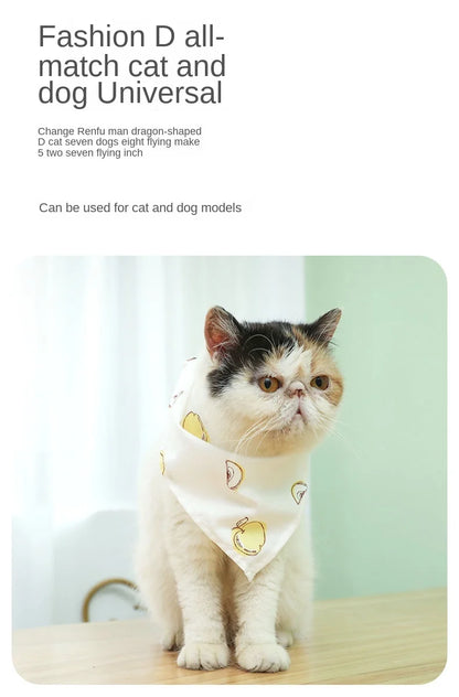 Dog and cat cute bandana