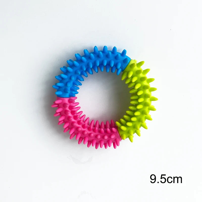 Dogs Pet Flying Discs Bite Ring toy