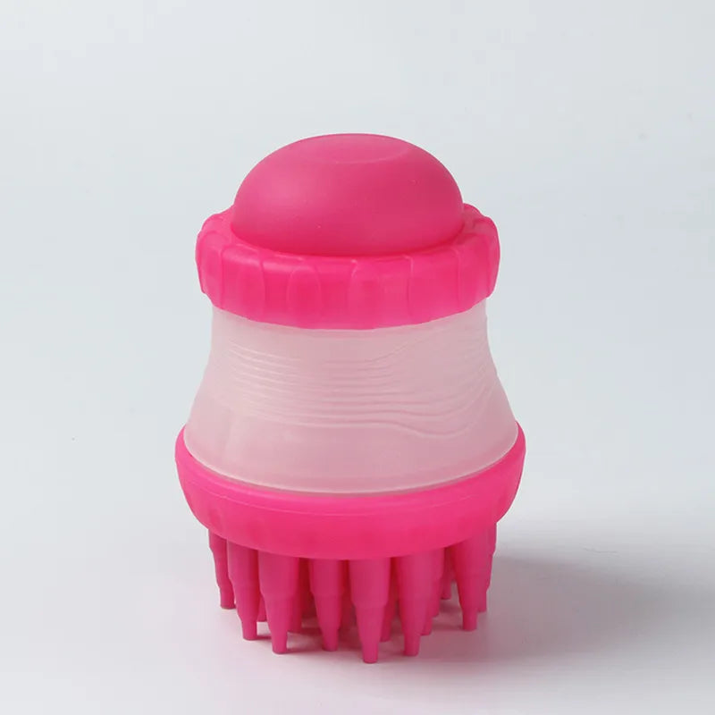 Silicone Pet Bath Cleaning Brush for Dog and Cat