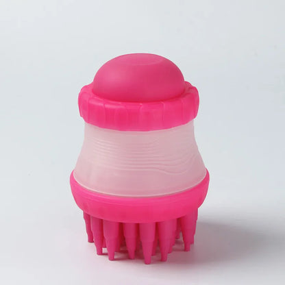 Silicone Pet Bath Cleaning Brush for Dog and Cat