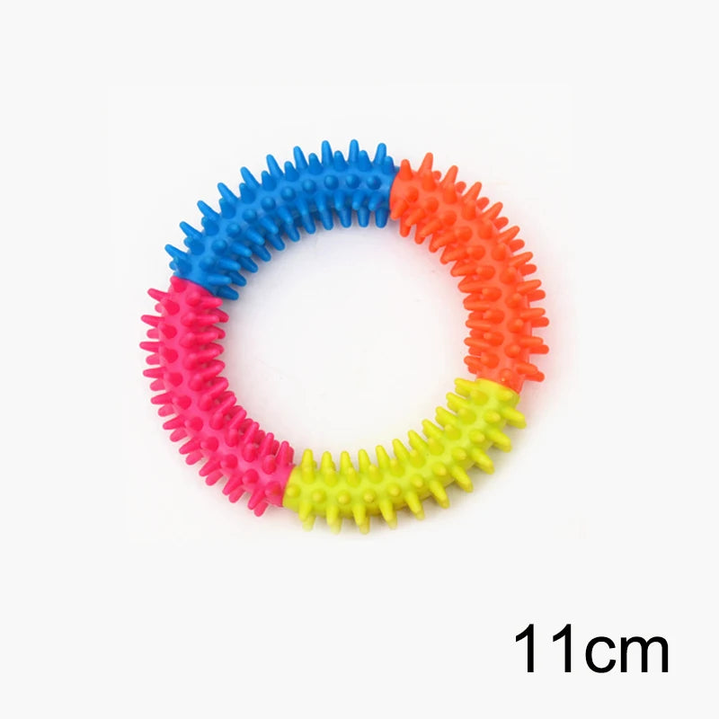 Dogs Pet Flying Discs Bite Ring toy
