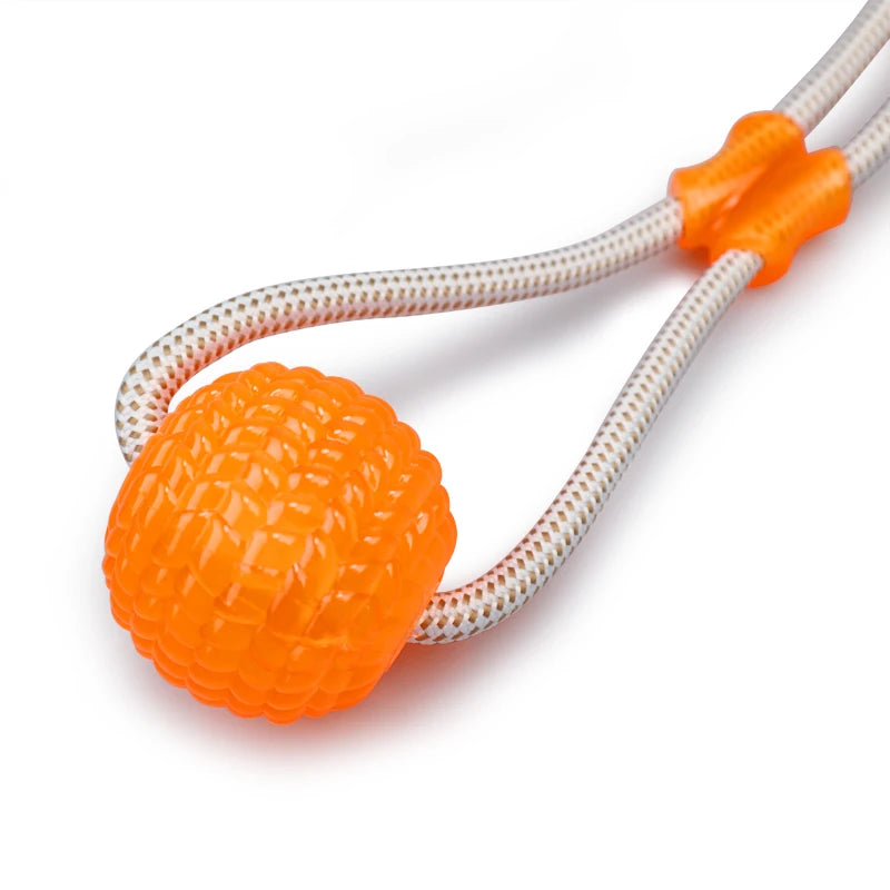 Dog Rubber Push Toy.