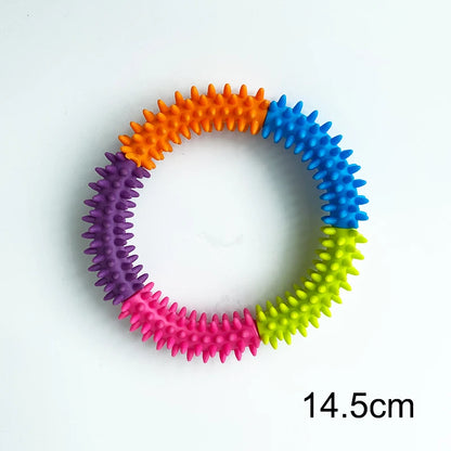 Dogs Pet Flying Discs Bite Ring toy