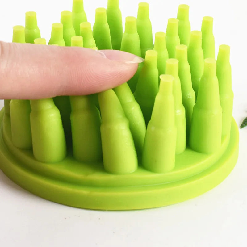 Silicone Pet Bath Cleaning Brush for Dog and Cat