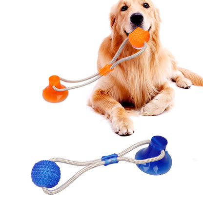 Dog Rubber Push Toy.