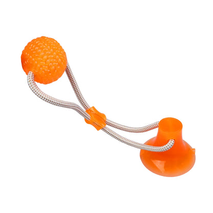 Dog Rubber Push Toy.