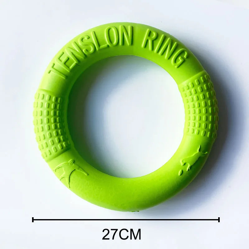 Dogs Pet Flying Discs Bite Ring toy