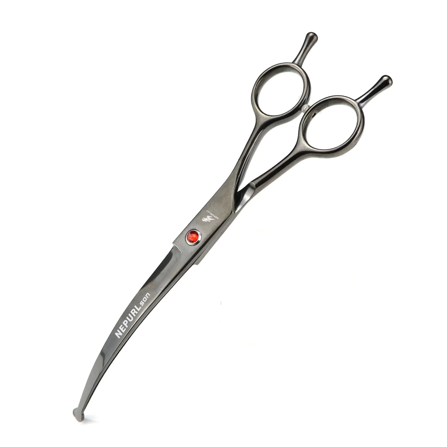 Portable Curved Pet Hair Scissors