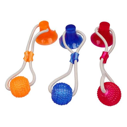 Dog Rubber Push Toy.