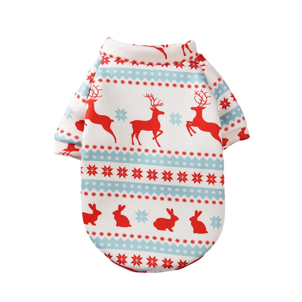 Christmas Comfortable Warm Soft Autumn Winter Puppy Outfit