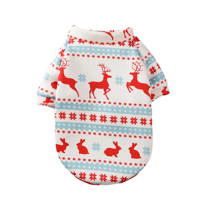 Christmas Comfortable Warm Soft Autumn Winter Puppy Outfit
