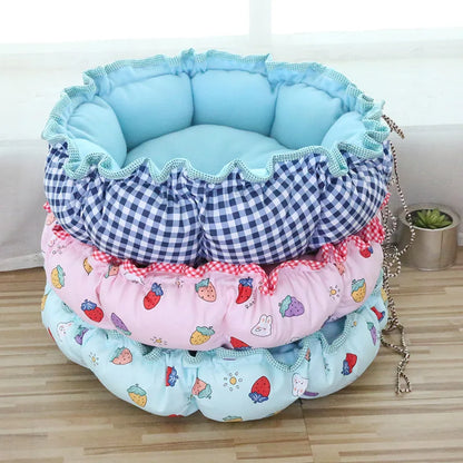 Cushion Soft Cotton Winter Bed For Dog And Cat