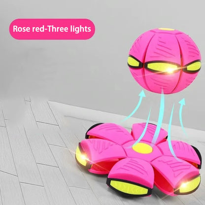 Flying Saucer Bouncing Ball For Dogs