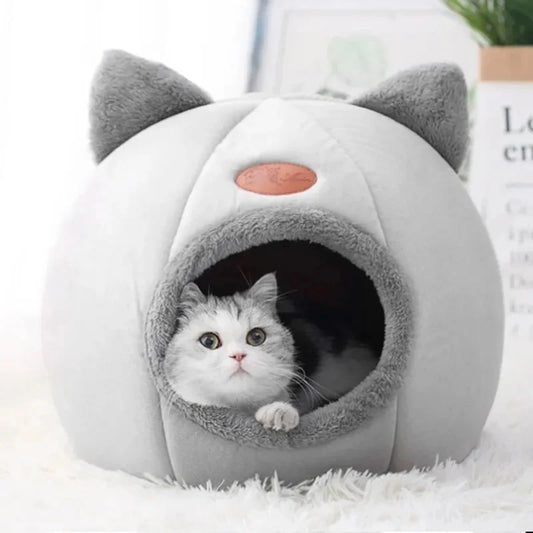Cat Shaped Soft Bed For Cat