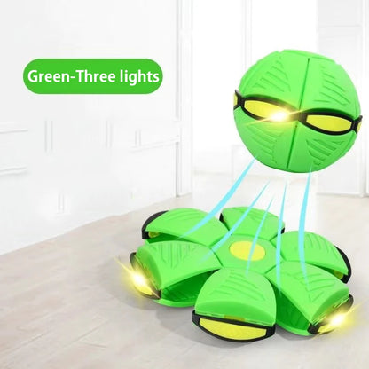 Flying Saucer Bouncing Ball For Dogs