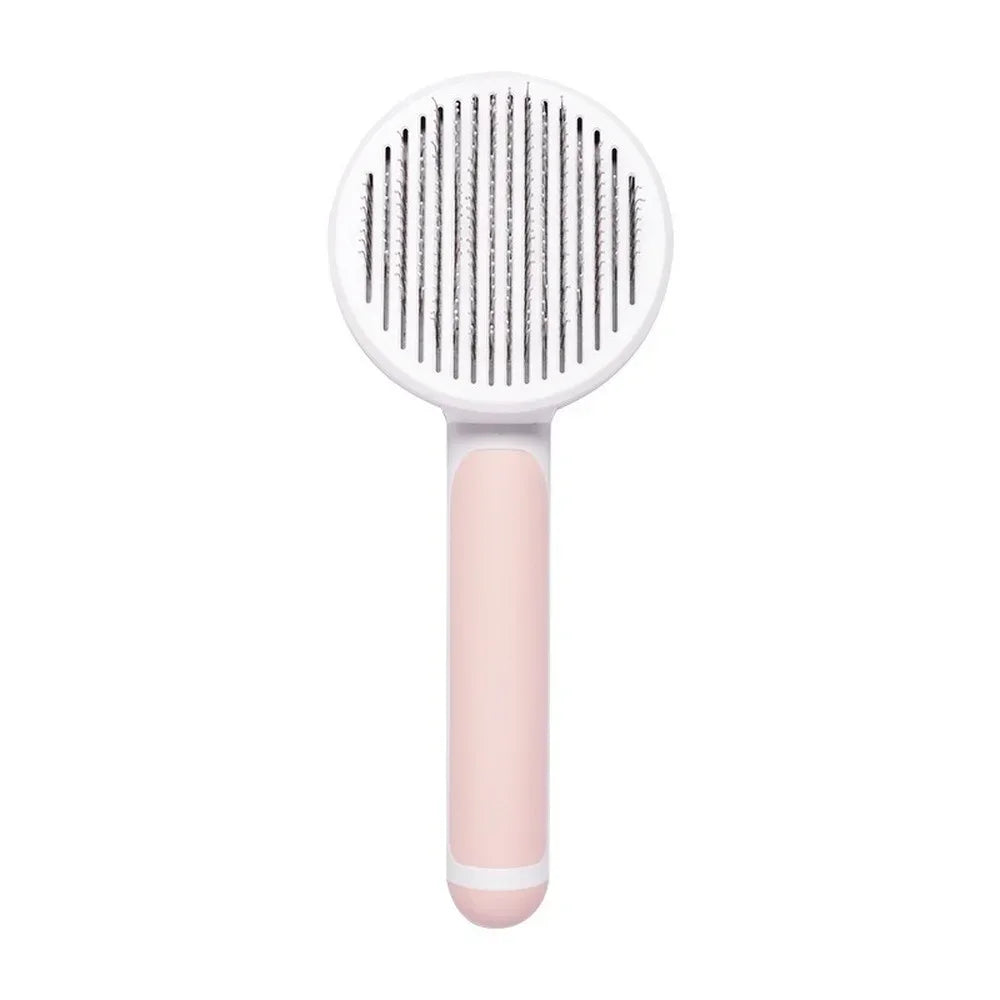 Self-cleaning Cat Brush, Dog Comb, Steel Needle Comb for Hair Removal, Pet Grooming Tools, Massage Combs, Pet Accessories