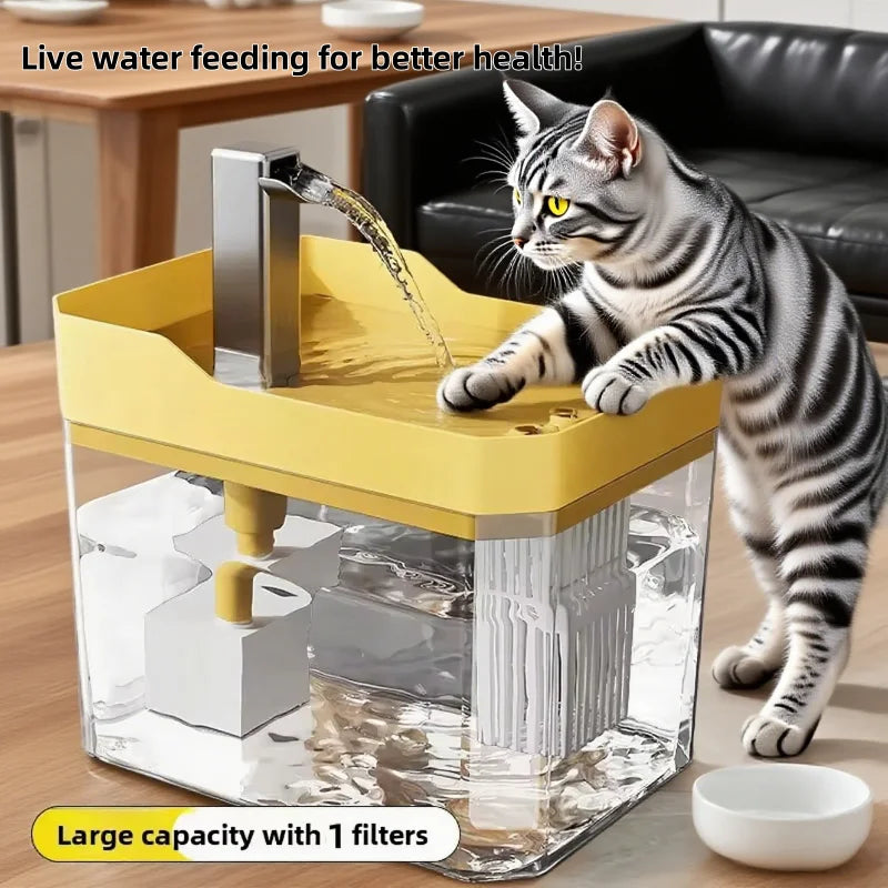Cat Water Fountain Auto Filter