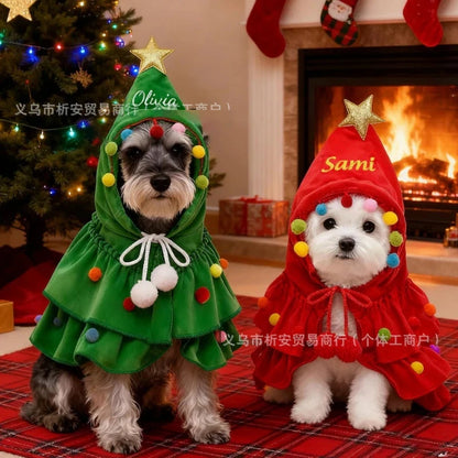 Christmas Themed Pet Costume