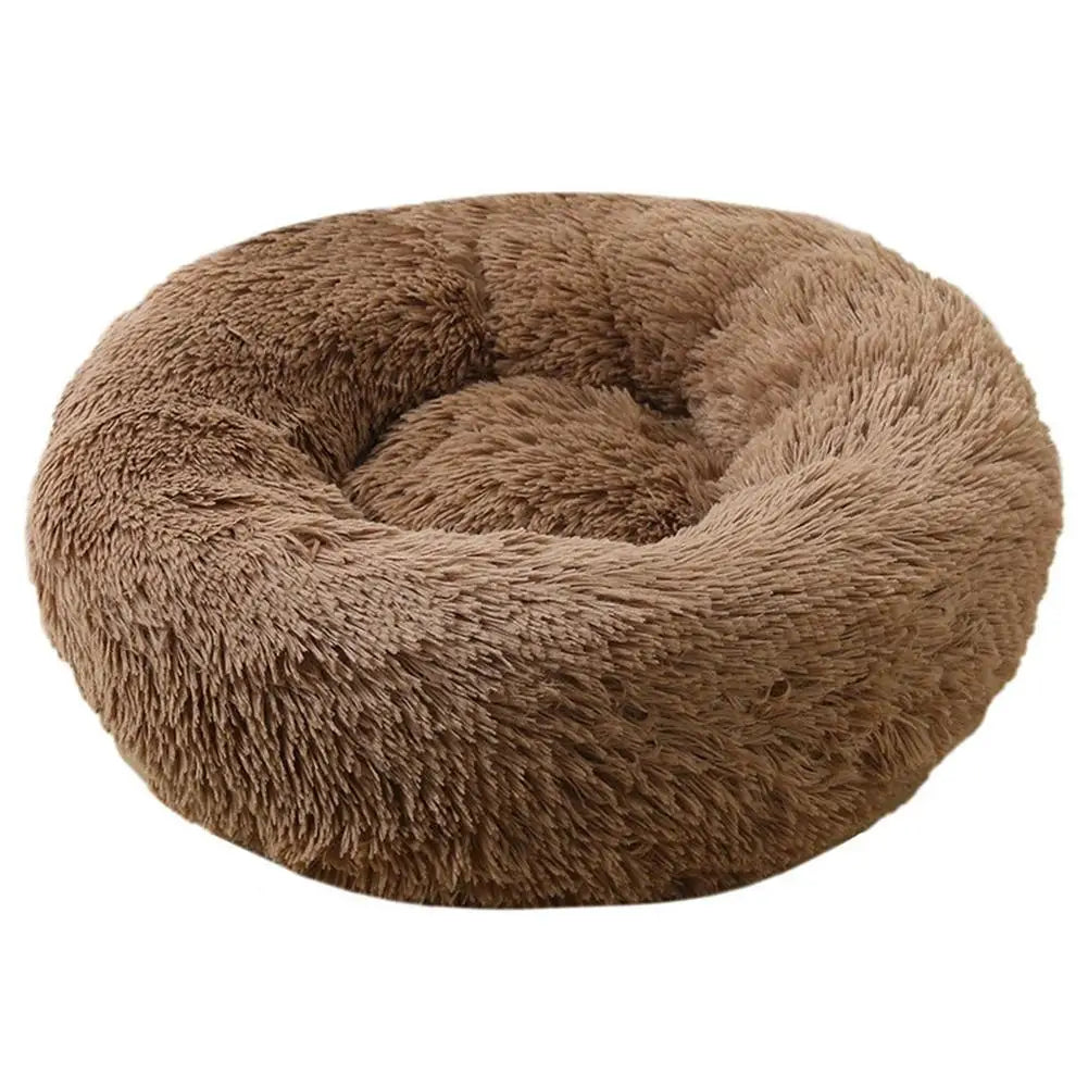Round Cat Beds House Soft Long Plush Best Pet Dog Bed For Dogs Basket Pet Products Cushion Cat Bed Cat Mat Animals Sleeping Sofa