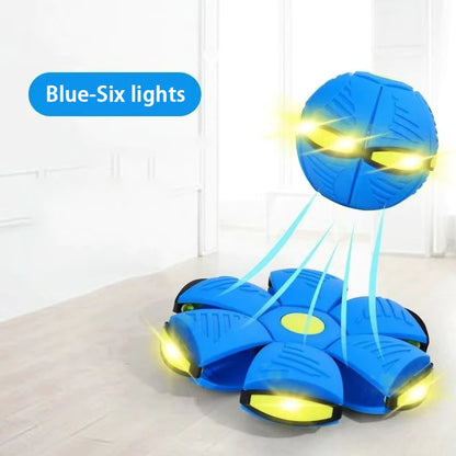 Flying Saucer Bouncing Ball For Dogs