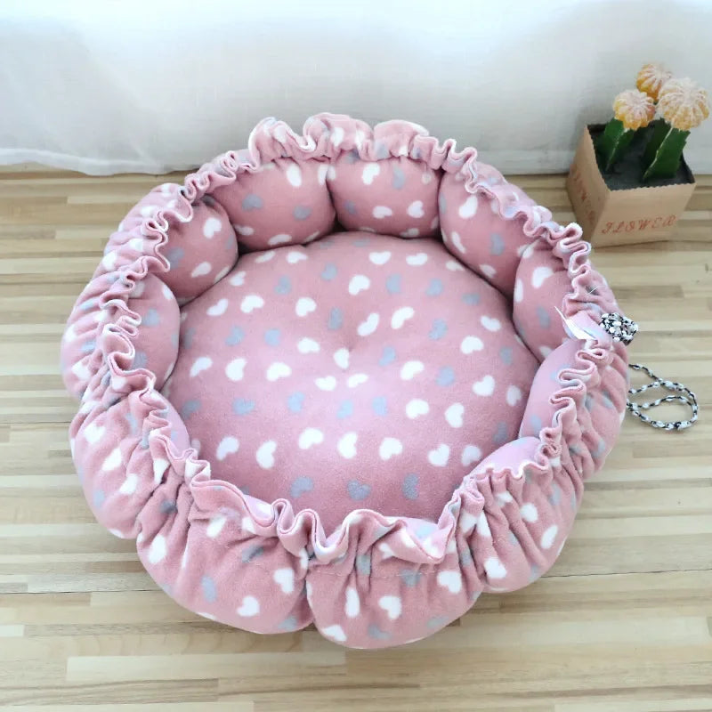 Cushion Soft Cotton Winter Bed For Dog And Cat