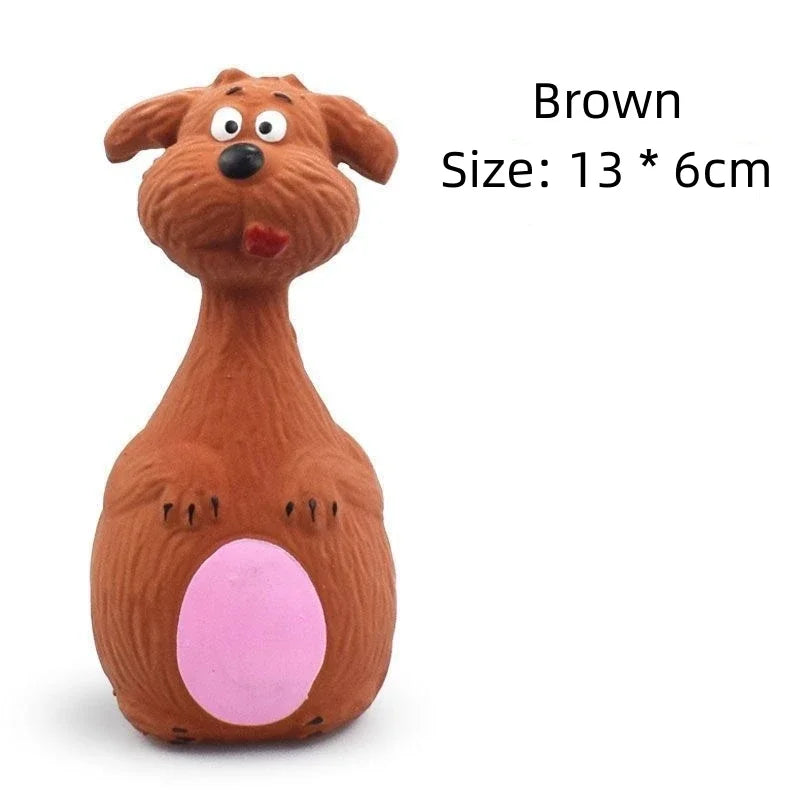 Latex Squeaky Sound Dog Toys