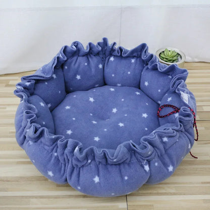 Cushion Soft Cotton Winter Bed For Dog And Cat