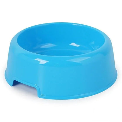 Dog and cat plastic bowl