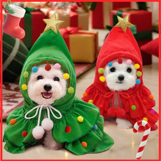 Christmas Themed Pet Costume