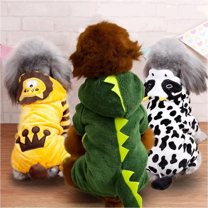 Pet Dog Clothes Soft Warm Costume Coats