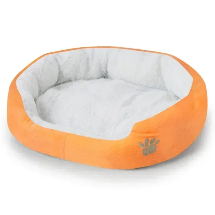Dog Beds for Large Dogs Cashmere Warming Pet Dog Bed Sofa Lounger Cat Nest Baskets Plush Kennel Bed Comfortable Pet Supplies