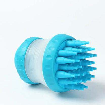Silicone Pet Bath Cleaning Brush for Dog and Cat