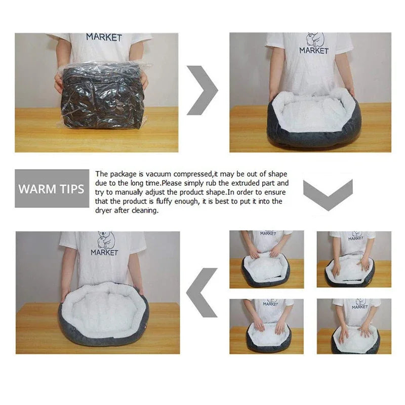 Dog and Cat soft bed