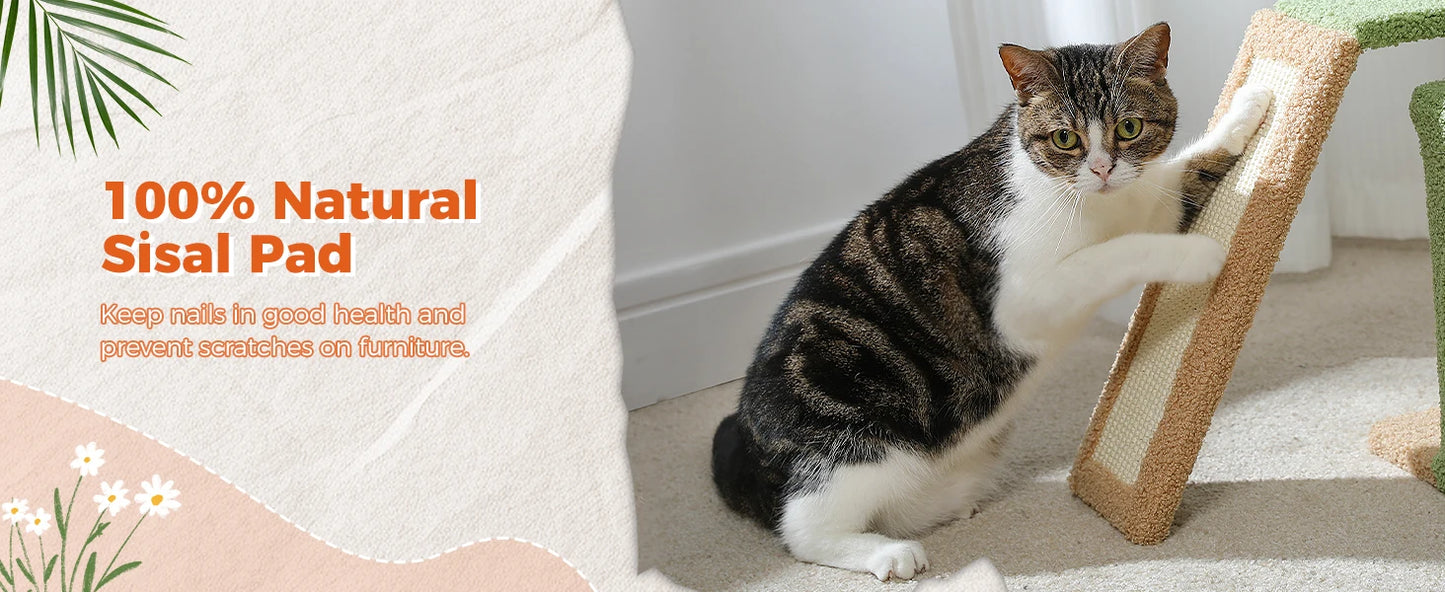 Cactus Cat Tree for Indoor Cats