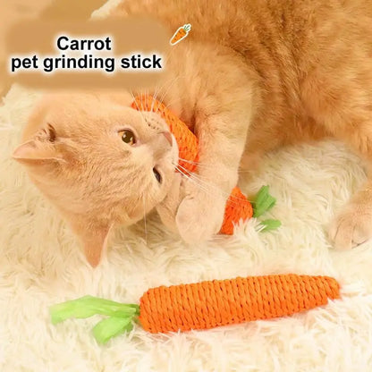 Cat toys self-entertainment carrot