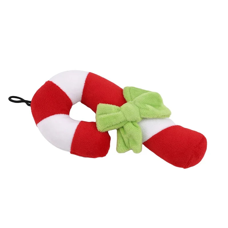 Christmas Candy Shaped Pet Toy
