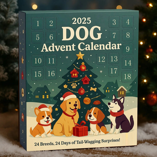 Christmas Tree Dog Decorations advent calendar