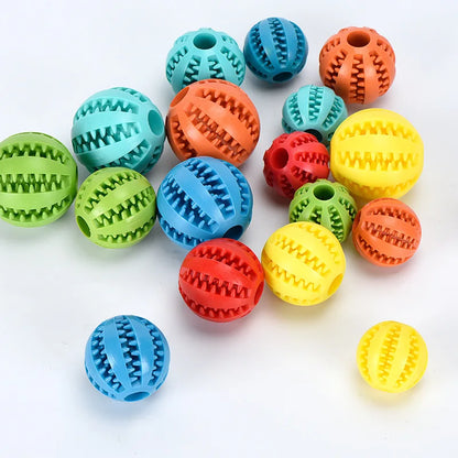 Dog Toy Ball Interactive Rubber