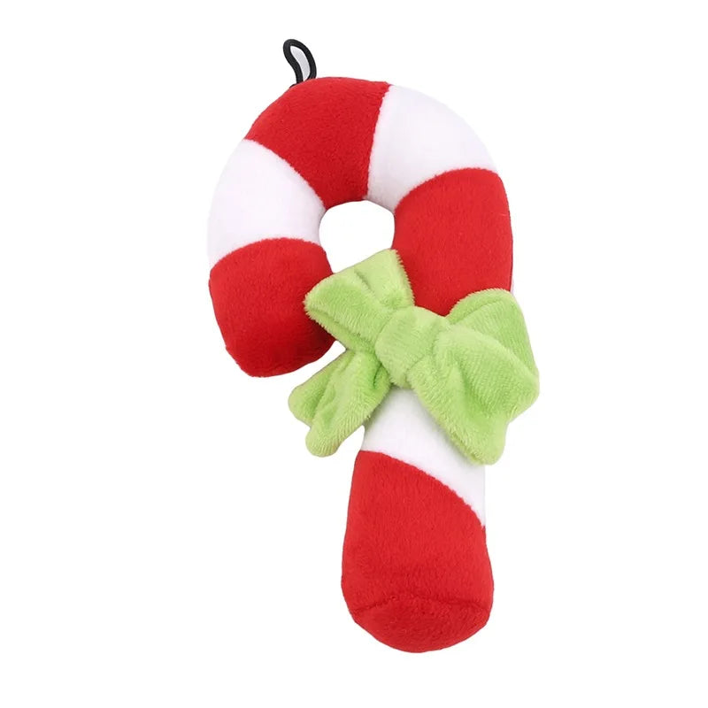 Christmas Candy Shaped Pet Toy