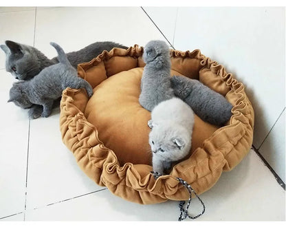 Cushion Soft Cotton Winter Bed For Dog And Cat