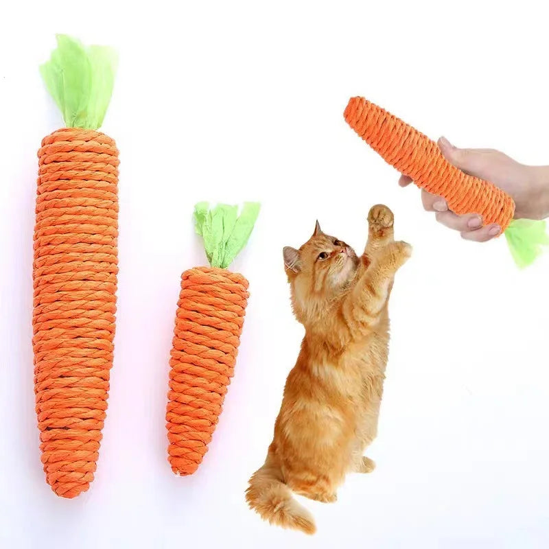 Cat toys self-entertainment carrot