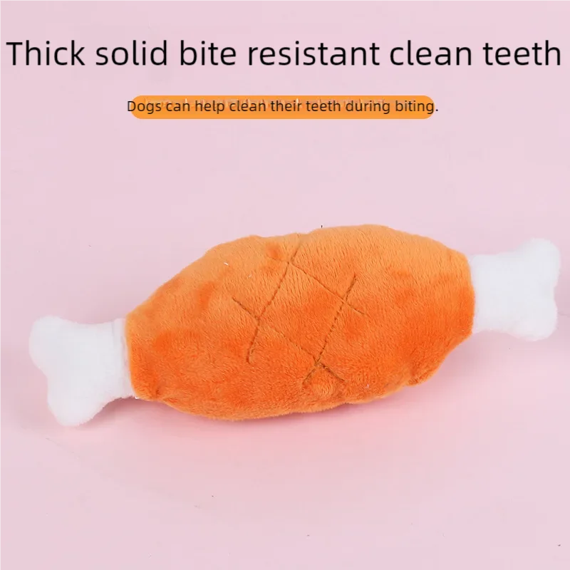 Dog Squeaky Toy Chicken Legs