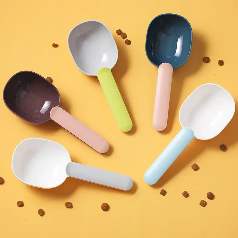 Feeding Spoon, Food Shovel, Scoop with Sealing Bag Clip