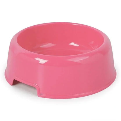 Dog and cat plastic bowl
