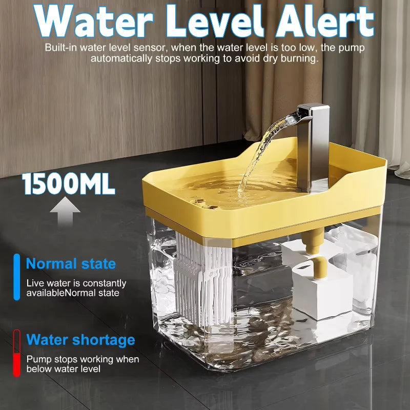 Cat Water Fountain Auto Filter